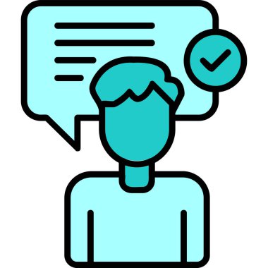 Karar Web simgesi vektör illüstrasyonu oluşturma