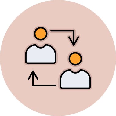 Web simgesi vektör illüstrasyonunu transfer et 