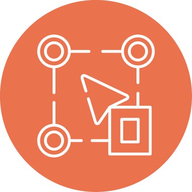 Web simgesi vektör resimlemesini yeniden boyutlandır