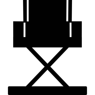 Yönetici Koltuğu simgesinin vektör illüstrasyonu           