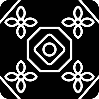 Döşeme. Web simgesi basit illüstrasyon