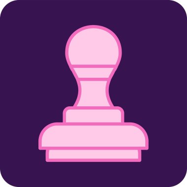 pul simgesi, vektör illüstrasyonu basit tasarım