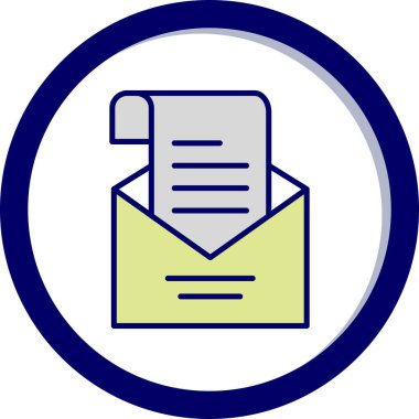 harf simgesi, vektör illüstrasyonu 