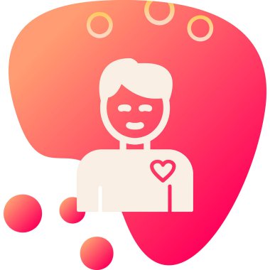 Gönüllü ağ simgesi basit illüComment