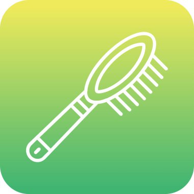  temizlik için fırça, vektör illüstrasyonu 