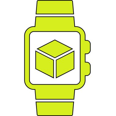vector illustration of smart watch 