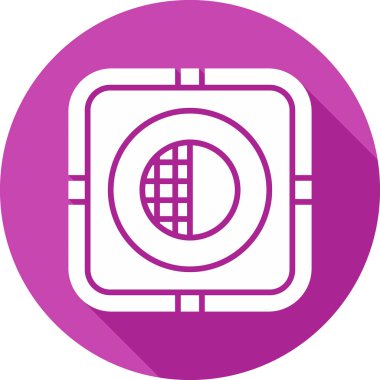 Karşıtlık ağ ikonu vektör illüstrasyonu