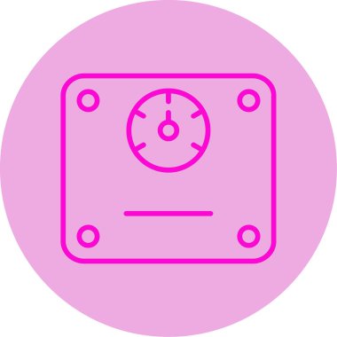 Taslak biçimdeki ağırlık simgesi 