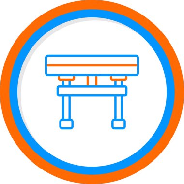 Torii Kapı Simgesi, Japon Kapısı, Vektör İllüstrasyonu 