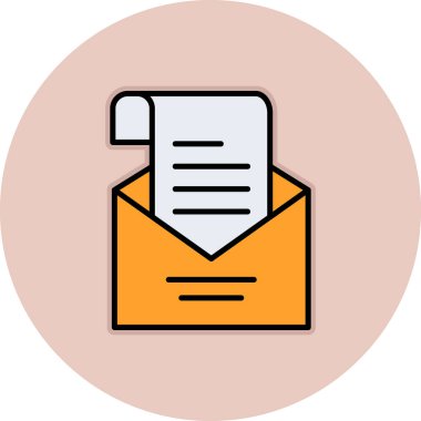 harf simgesi, vektör illüstrasyonu 