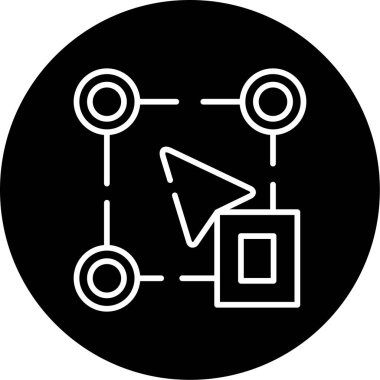 Web simgesi vektör resimlemesini yeniden boyutlandır