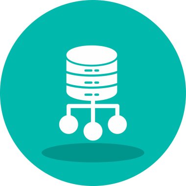 ağ web simgesi, vektör çizim 