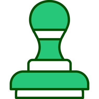 pul simgesi, vektör illüstrasyonu basit tasarım