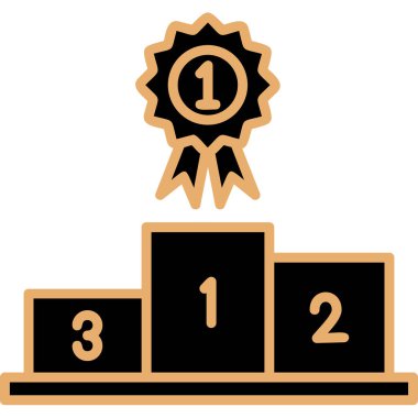 İlk Konum web simgesi, vektör illüstrasyonu