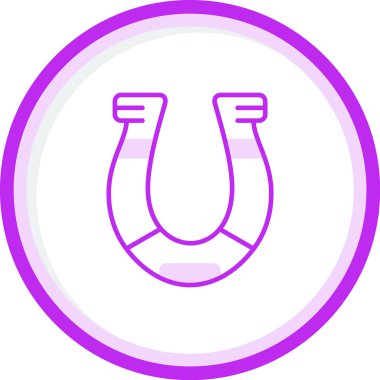 At nalı. Web simgesi basit illüstrasyon 