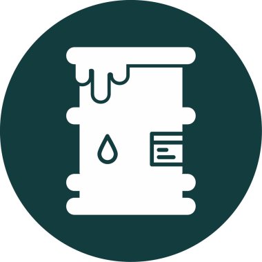 barrel icon, vector illustration simple design