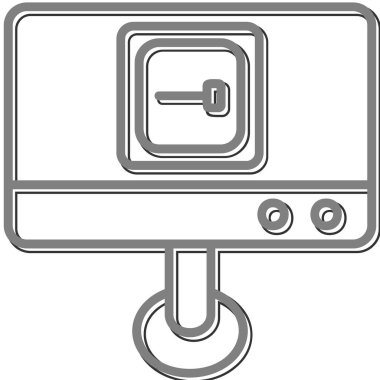 Giriş. Web simgesi basit tasarım