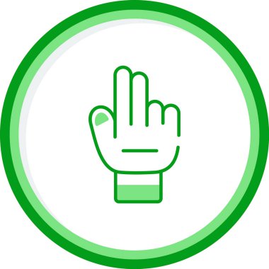 Çift tıklama web simgesi, vektör illüstrasyonu