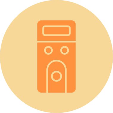 Dava web simgesi vektör illüstrasyonu