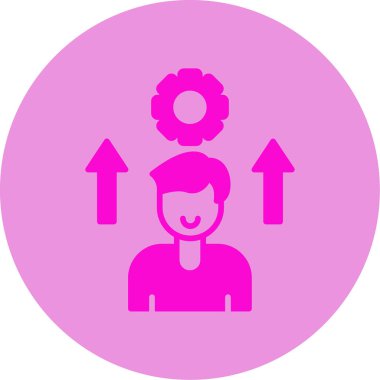 Efor Web simgesi vektör illüstrasyonu