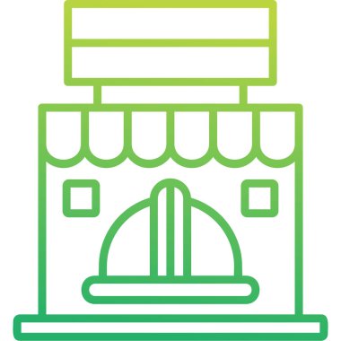 Çalışma Ağı ikonu vektör illüstrasyonu