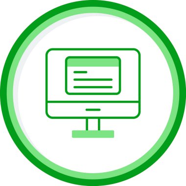 Simge kodlanıyor. Yazılım Geliştirme İşareti, Vektör İllüstrasyonu 