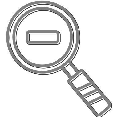 Simge vektör illüstrasyon tasarımını büyüt