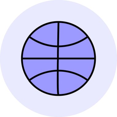 Futbol topu web simgesi, vektör çizim 