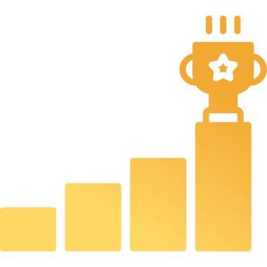 goal icon, vector illustration simple design