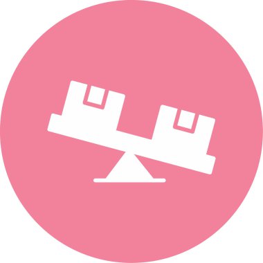 Web simgesi vektör illüstrasyonunu dengele