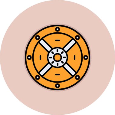 Ağ için koruma kalkanı vektör simgesi 