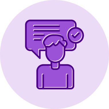 Karar Web simgesi vektör illüstrasyonu oluşturma