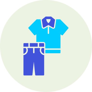 Clothes web icon, vector illustration 