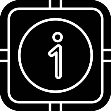 bilgi işareti simgesi. vektör sembolü