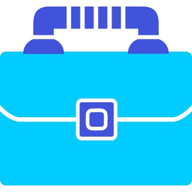 Evrak Çantası'nı web simge vektör çizim