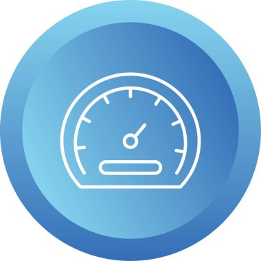 Hız göstergesinin vektör illüstrasyonu 