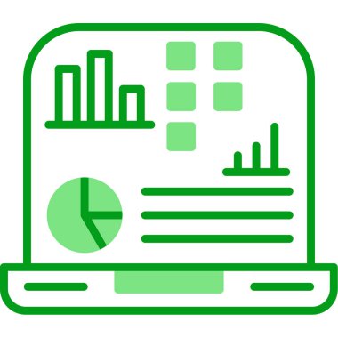 Eğilim biçimi izole edilmiş arka planda mali simge 