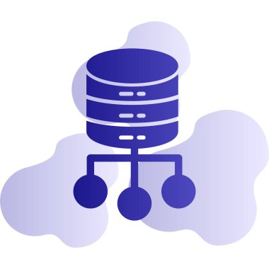 ağ web simgesi, vektör çizim 