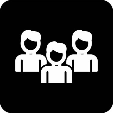 vector illustration of Group people icon 