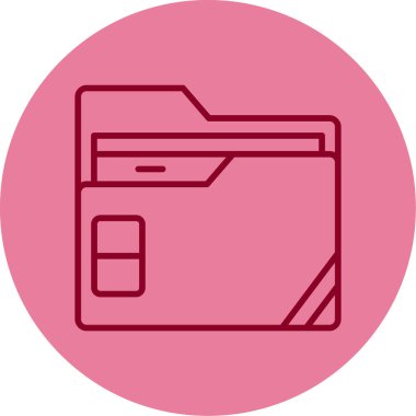 dizin simgesi, vektör illüstrasyonu basit tasarım