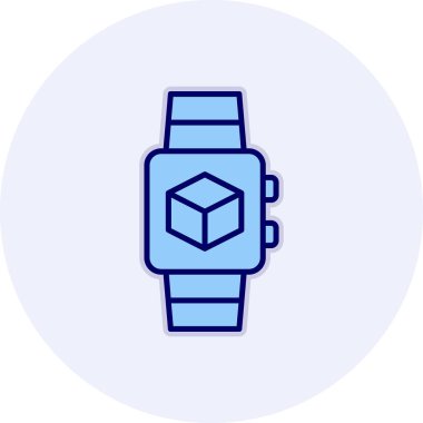 vector illustration of smart watch 