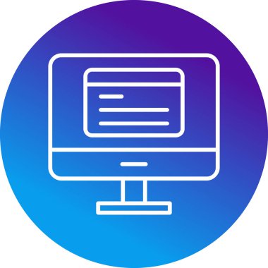 Simge kodlanıyor. Yazılım Geliştirme İşareti, Vektör İllüstrasyonu 