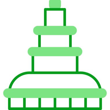 Çeşme. Web simgesi basit illüstrasyon