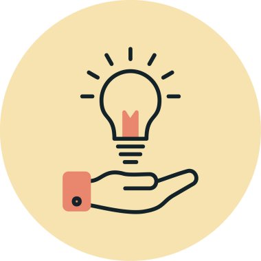 idea web icon simple illustration 