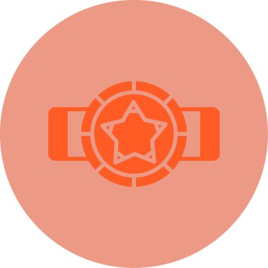 yıldız web simgesi basit illüstrasyon 