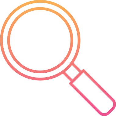 Ara. Web simgesi basit illüstrasyon 