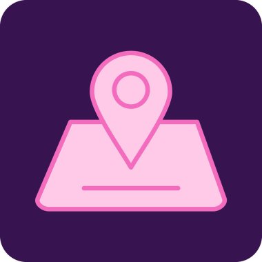 Yer tutucu. Web simgesi basit illüstrasyon