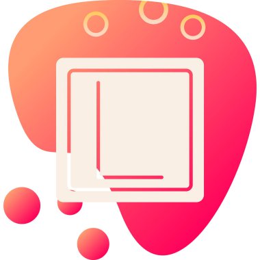 Simge, eğitim düğmesi, vektör illüstrasyonu öğreniliyor 