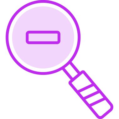 Simge vektör illüstrasyon tasarımını büyüt