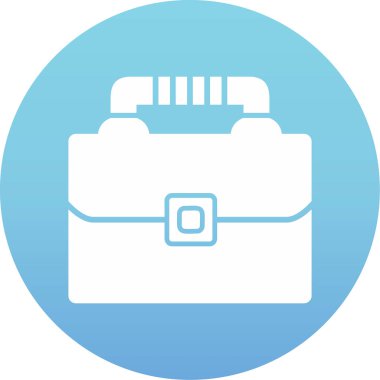 Evrak Çantası'nı web simge vektör çizim